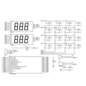 Kit elettronico fai da te Mini calcolatrice Display digitale calcolatrice Kit 51 microcontrollore Training expering parti di saldatura - Product Image 3