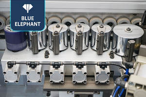 Máquina de Enchapado de Cantos Automática Industrial de Alta Presión con Funciones de Encolado, Limpieza, Seguimiento de Producción de MDF, Chaflanado y Raspado - Product Image 6