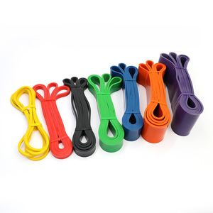 Bandes de résistance en latex naturel 2080*4.5Mm, équipement de fitness multifonctionnel à forte résistance pour le développement musculaire - Product Image 4