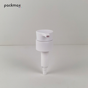 Press-type lotion pump press pump head for shampoo, shower gel, and hand soap 28/410 injection molded frosted pump manufacturer - Product Image 3