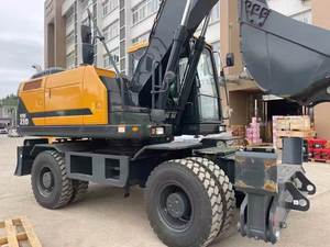 Excavatrice sur roues Hyundai de haute qualité, 21 tonnes, d'occasion, HW210w-9 210-9, moteur Cummins, à vendre - Product Image 5