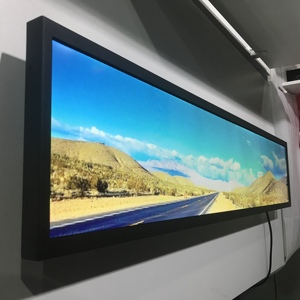 Tiết kiệm chi phí chống rung Bar Loại màn hình LCD ổn định xe buýt tàu điện ngầm Train gắn hiển thị - Product Image 2