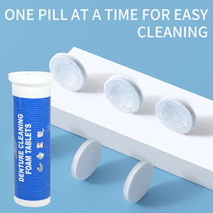 Comprimés de nettoyage pour appareils dentaires en plastique blanchissants et sans taches pour aligneurs Invisalign, prothèses dentaires, protège-dents - Product Image 4