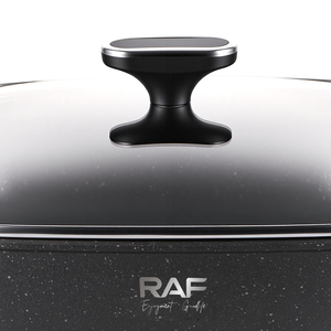 หม้อไฟฟ้า RAF 1350W รุ่น R.5441 ความจุ 7 ลิตร เคลือบสารกันติด ควบคุมด้วยปุ่ม ใช้งานง่าย <span class=keywords><strong>ทำ</strong></span>ความสะอาดง่าย ให้ความร้อนสม่ำเสมอ - Product Image 6