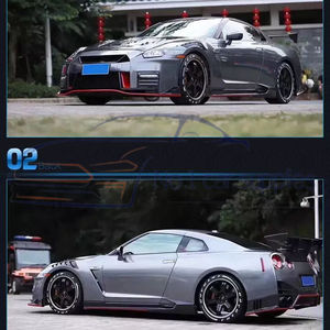 ชุดแต่งรอบคันสำหรับ <span class=keywords><strong>Gtr35</strong></span> 08-16 รุ่นดัดแปลง <span class=keywords><strong>Nismo</strong></span> แบบใหญ่  คาร์บอนไฟเบอร์  กันชนหน้า-หลัง - Product Image 6