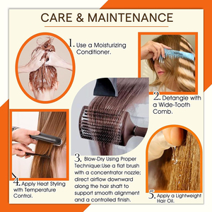 Extensioni per capelli con nastro biadesivo a doppia trama, in capelli umani Remy, con punte spesse, dall'aspetto naturale, a lunga durata, con trama adesiva effetto pelle - Product Image 6