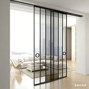 <span class=keywords><strong>Porte</strong></span> <span class=keywords><strong>coulissante</strong></span> en <span class=keywords><strong>verre</strong></span> trempé avec profilé en aluminium à cadre étroit sur mesure, 1 ensemble MOQ, fabrication directe, portes coulissantes en <span class=keywords><strong>verre</strong></span> pour cuisine - Product Image 3