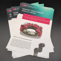 Brochure couleur d'impression personnalisée Service d'impression A4 Business Guide Flyer