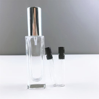 Botol Semprot Parfum Mini 1.5ml 2ml Kaca Matte Berkualitas Tinggi dengan Sablon