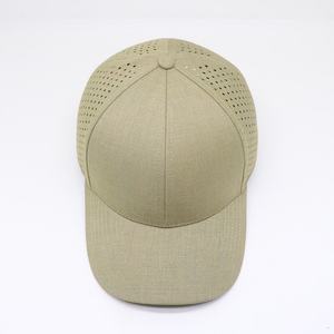 Gorra Deportiva de Alta Calidad, 100% Poliéster, con 6 Paneles Lisos y Perforaciones Láser - Product Image 5