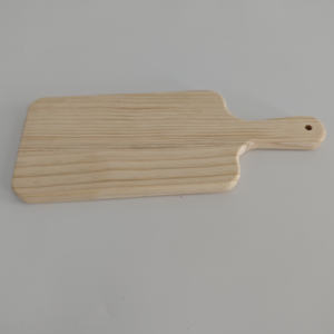 Assiette de cuisine en bois Offre Spéciale avec technique polie Plateau de service à <span class=keywords><strong>steak</strong></span> à bas <span class=keywords><strong>prix</strong></span> et planche à pizza avec poignée - Product Image 1