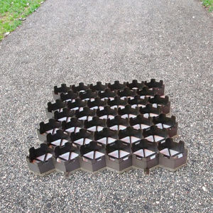 HDPE ตาข่ายพลาสติกคลุมดินแบบรังผึ้งสำหรับใช้กลางแจ้งใช้สำหรับปูหลังคาโรงเรียนดีไซน์แบบรังผึ้งใช้ในสวน - Product Image 2