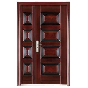 Modern Double Steel Doors para segurança comercial Terminado Interior e Exterior Shop Design para Villas - Product Image 1