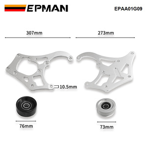 ชุดตัวยึดคอมเพรสเซอร์แอร์รถยนต์ epman สำหรับ LS lsx AC 551494X <span class=keywords><strong>Sanden</strong></span> 508 EPAA01G09 - Product Image 2