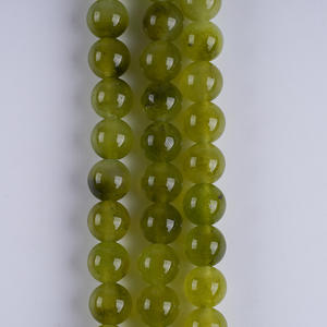 Vente en gros directe du fabricant, perles de cristal de 8-9 mm, perles de verre lampwork colorées, chaîne longue semi-finie, fabrication artisanale - Product Image 2