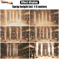Máquina de Chispas Frías de 750 W con Control Remoto Inalámbrico para Fiestas, Bodas, Máquina Mini de Chispas Frías, Fuegos Artificiales de Escenario DJ, Máquina de Pirotecnia Fría