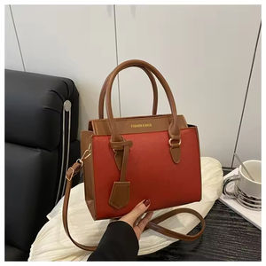 Solid Color Women's Trendy Casual Simple One-Shoulder Crossbody Small <b>Square</b> Handbag 2026 - Product Image 2