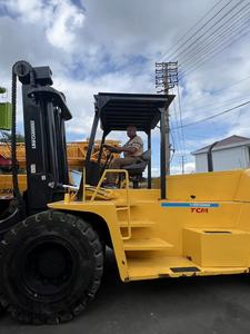 Original Japan TCM25 2.5 Ton Diesel <b>Forklift</b>, UNICARRIERS FD25 Light-Duty Counterbalance <b>Forklift</b> For Warehouse - Product Image 3