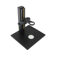 Ft-Opto FH65QAL Stereo Microscope Stand Coarse and Fine Focus Track with 50mm Transmitted Light Holder
