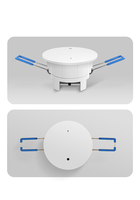 Capteur de présence humaine Tuya Zigbee WIFI à montage au plafond 100-240V, technologie radar MmWave, moniteur d'éclairement pour la détection de mouvement variée