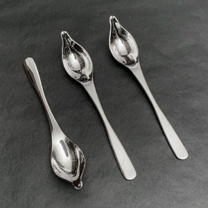 Accessori da forno 304 in acciaio inox Deco cucchiaio tubazioni Multi-funzione Chef culinari cucchiai da <span class=keywords><strong>disegno</strong></span> - Product Image 4