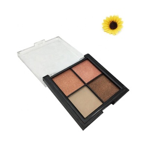 4 couleurs Palette de Fard À Paupières 16 Heure Hautement Pigmentée Miroitement Ombre À Paupières - Product Image 2