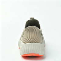 Chaussures de marche pour hommes, style baskets à enfiler, en maille respirante Fly Knit, légères, confortables, décontractées, antidérapantes, faciles à mettre et à enlever