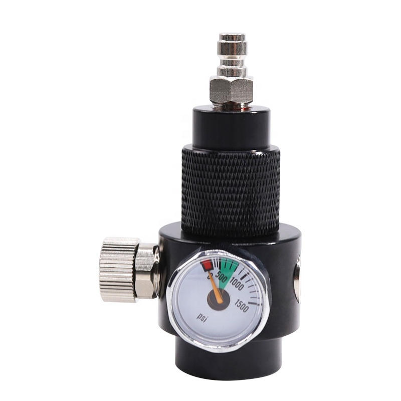 PCP Airsoft 4500PSI HPA Air Tank Regulator Valve M18*1.5 Thread Output