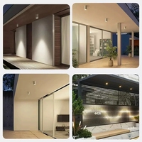Projecteur de plafond pour balcon intérieur/extérieur 35W 30W 25W 20W 15W 12W 10W 7W IP65 étanche, downlight de surface