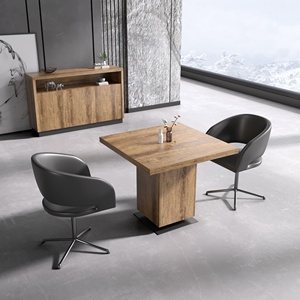 WESOME 4 Person <strong>Space</strong> Saving Executive Meeting Room square <strong>Small</strong> Meeting <strong>Table</strong> - Product Image 1