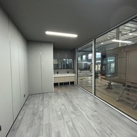 Maison préfabriquée d'extérieur, conception modulaire, bureau préfabriqué, cabine de travail Apple Cabin