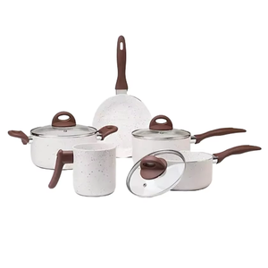 OEM 1.5 di benvenuto 2.0 3.0MM spessore pressato ceramica pentole Set fondo induzione casseruola pentola per la cucina casalinga - Product Image 1