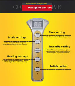 Masajeador de pies vibratorio eléctrico de 5 modos con pantalla Lcd de Venta caliente con prensa de laminación de calor masajeador de pies de reflexología con calefacción - Product Image 6