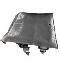 Bâches de bâche en PVC Fabrication de bâches en plastique imperméables robustes Couverture de machine de bâche bleue Bâche en PVC imperméable