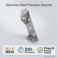 Support de montage de panneau en acier inoxydable personnalisé TZR - Pièces métalliques pressées - Cadre de support à 90 degrés