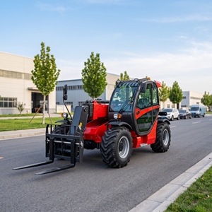 <span class=keywords><strong>Prix</strong></span> d'usine, chargeur télescopique tout-terrain de 5 tonnes, 18 m de hauteur, de haute qualité, avec certification CE - Product Image 1