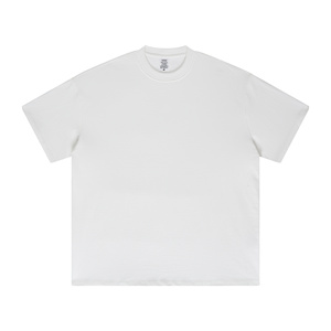Manufacturer Wholesale <b>Blank</b> 425gsm Heavy <b>Weight</b> Cotton t Shirt Oversized Cotton T-shirts Wholesale Screen Printed Tshirts - Product Image 6
