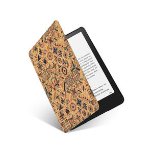 Funda Ecológica de Corcho Natural para <span class=keywords><strong>Kindle</strong></span>, Activación/Suspensión Automática, Diseño Sostenible, Funda Protectora para Lector Electrónico <span class=keywords><strong>Kindle</strong></span> - Product Image 4