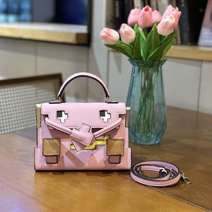 Bolso <span class=keywords><strong>de</strong></span> Mano Mini <span class=keywords><strong>de</strong></span> Microfibra para Mujer, Modelo 2026, a la Moda, <span class=keywords><strong>de</strong></span> Alta Calidad, Personalizado, con Estampado <span class=keywords><strong>de</strong></span> Dibujos Animados, Cierre <span class=keywords><strong>de</strong></span> Poliéster - Product Image 2