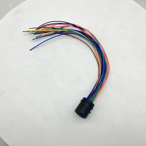 19 Pins 13158679 Auto Deur Composiet Formaat Gat Auto Plug Bedrading Harnas Elektronische Connector Met Kabel Voor Opel DJ7191-2.0-3.5-21