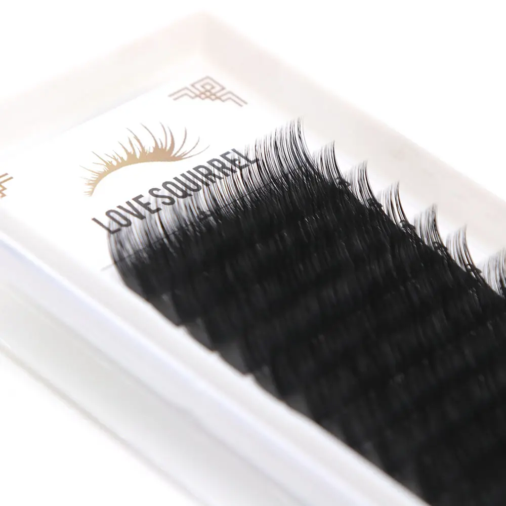 Korean Eyelash Extensions Wholesale Eyelashes Extension Professional With J B C D CC DD L L+ curl