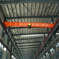 Pont roulant monopoutre de type européen 15-20 tonnes avec palan électrique, haute hauteur de levage pour manutention en atelier