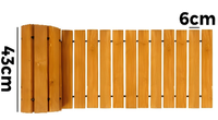 Serre en bois Durable de haute qualité 70x50x120cm imperméable à l'eau résistant à la corrosion adaptée à la Protection du planteur de fleurs de jardin