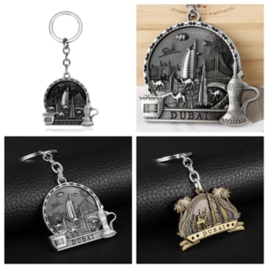 Nam châm tủ lạnh hợp kim kẽm khắc logo tùy chỉnh 2D/3D, quà tặng doanh nghiệp hiện đại mạ kim loại, dành cho du lịch thành phố - Product Image 3