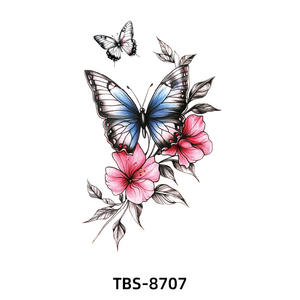 Tatouages sexy imperméables en gros, tatouages d'animaux longue durée, autocollants de <span class=keywords><strong>tatouage</strong></span> temporaires <span class=keywords><strong>pour</strong></span> le corps, tatouages floraux temporaires <span class=keywords><strong>pour</strong></span> femmes - Product Image 2