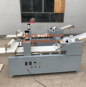 Máquina pequeña de fabricación de galletas lechosas naan/Xinjiang Nang, máquina moldeadora de patrón de PAN/línea de producción de pan plano uygauro - Product Image 5