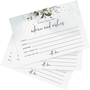 Best Seller High Quality Collection of 50pcs Exquisite Wishes and Advice Cards Paper Crafts