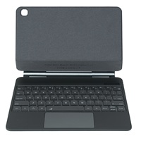 Keyboard Nirkabel USB-C RGB Backlit Magic BT Baru dengan Trackpad, Tilt yang Dapat Disesuaikan, dan Layar Baterai untuk Tablet 2024 SM-P620/625