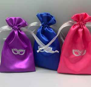 Sacs en Soie Personnalisés pour Cheveux, Emballage Recyclable en Satin, Housse Anti-Poussière pour Sac à Main, Emballage Écologique pour Cheveux - Product Image 4