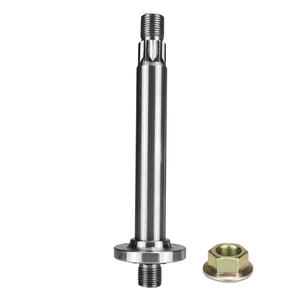 Eje de cuchillas para cortacésped 0260N 173mm con tuerca para repuesto de piezas de cortacésped - Product Image 2
